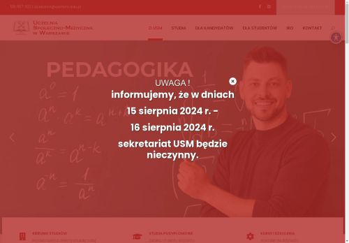 Uczelnia Społeczno-Medyczna w Warszawie